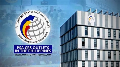 List of PSA CRS Outlets in the Philippines (Serbilis .